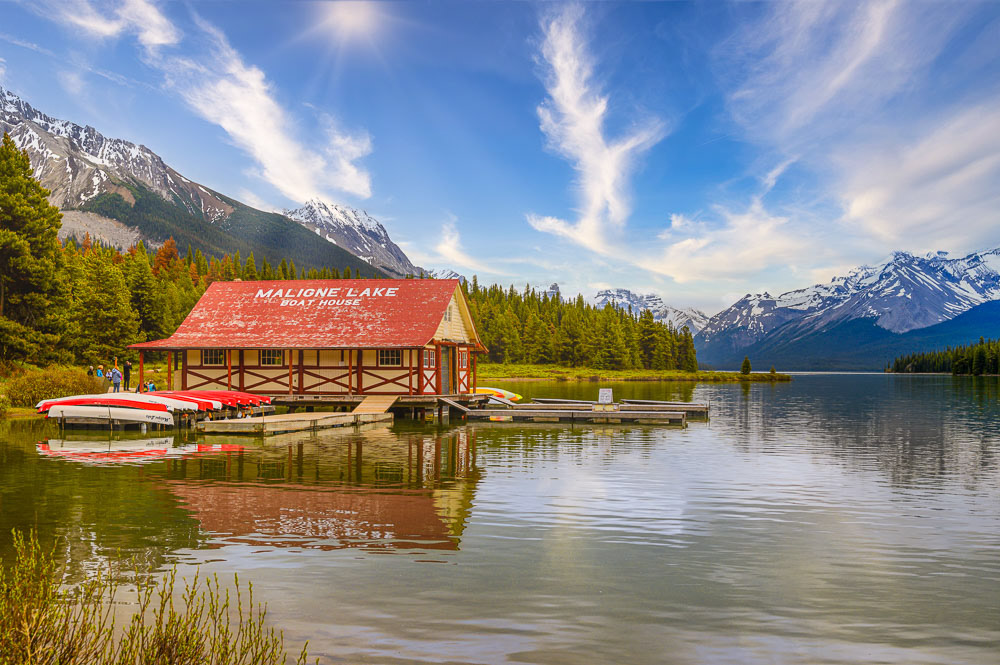 Maligne Lake, Kanada
