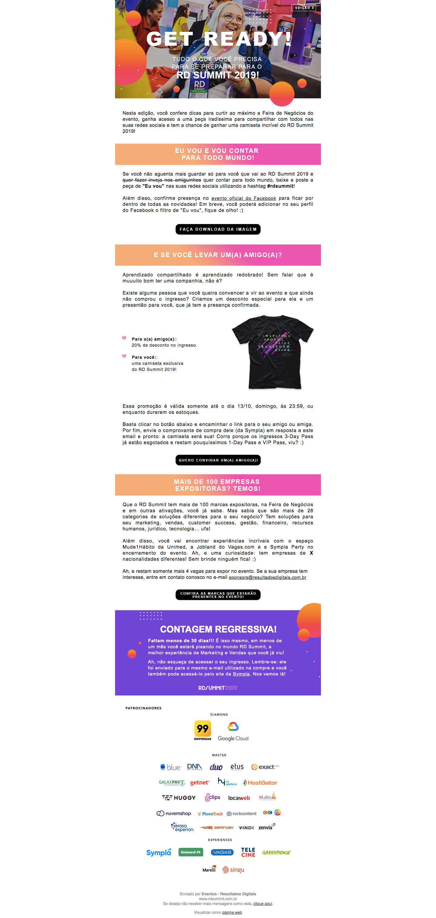 E-mail pré-evento (edição 2)
