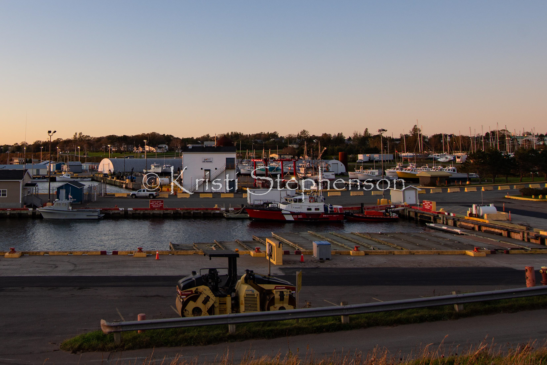 Sunset in the Harbor