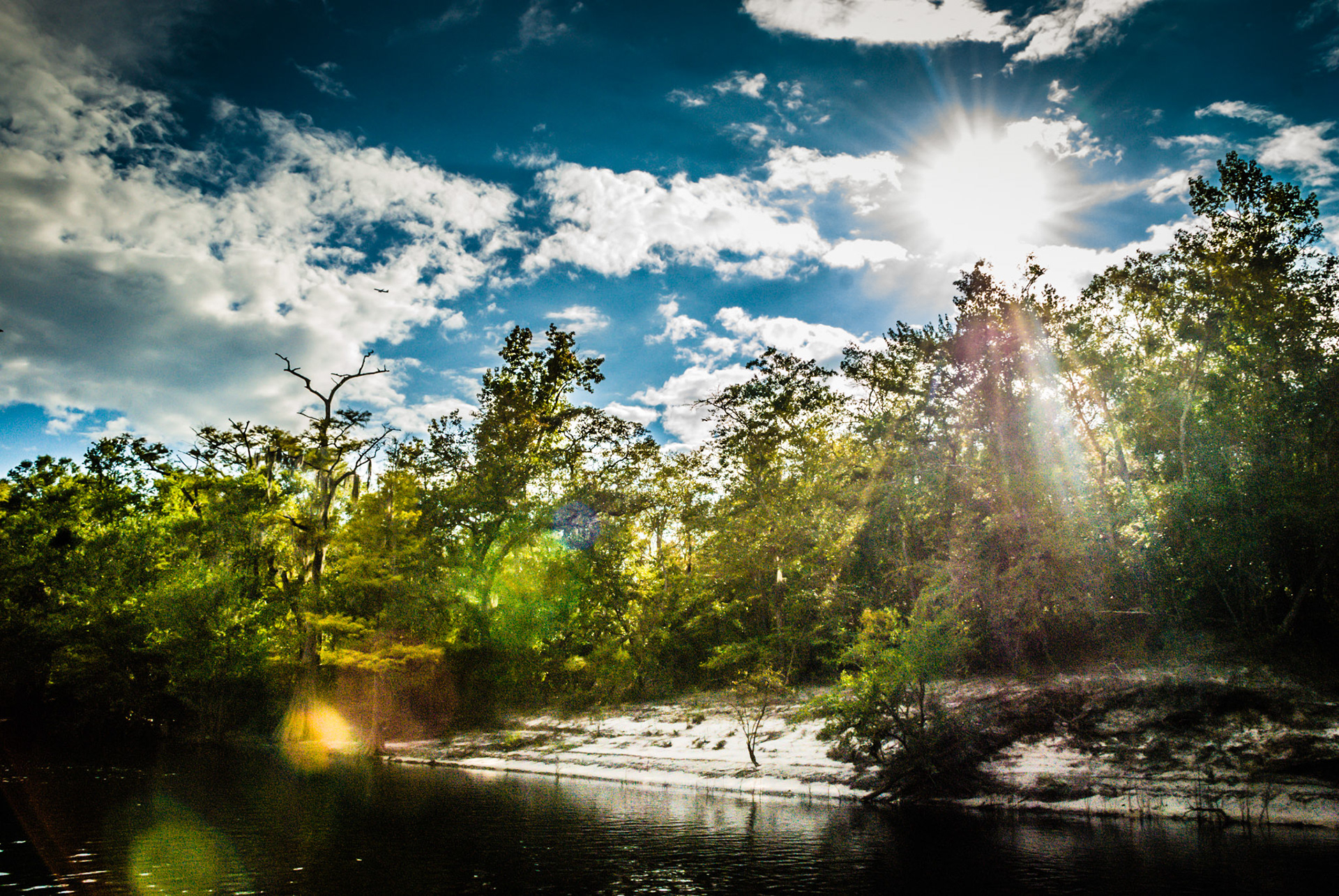 Between Georgia and Florida.