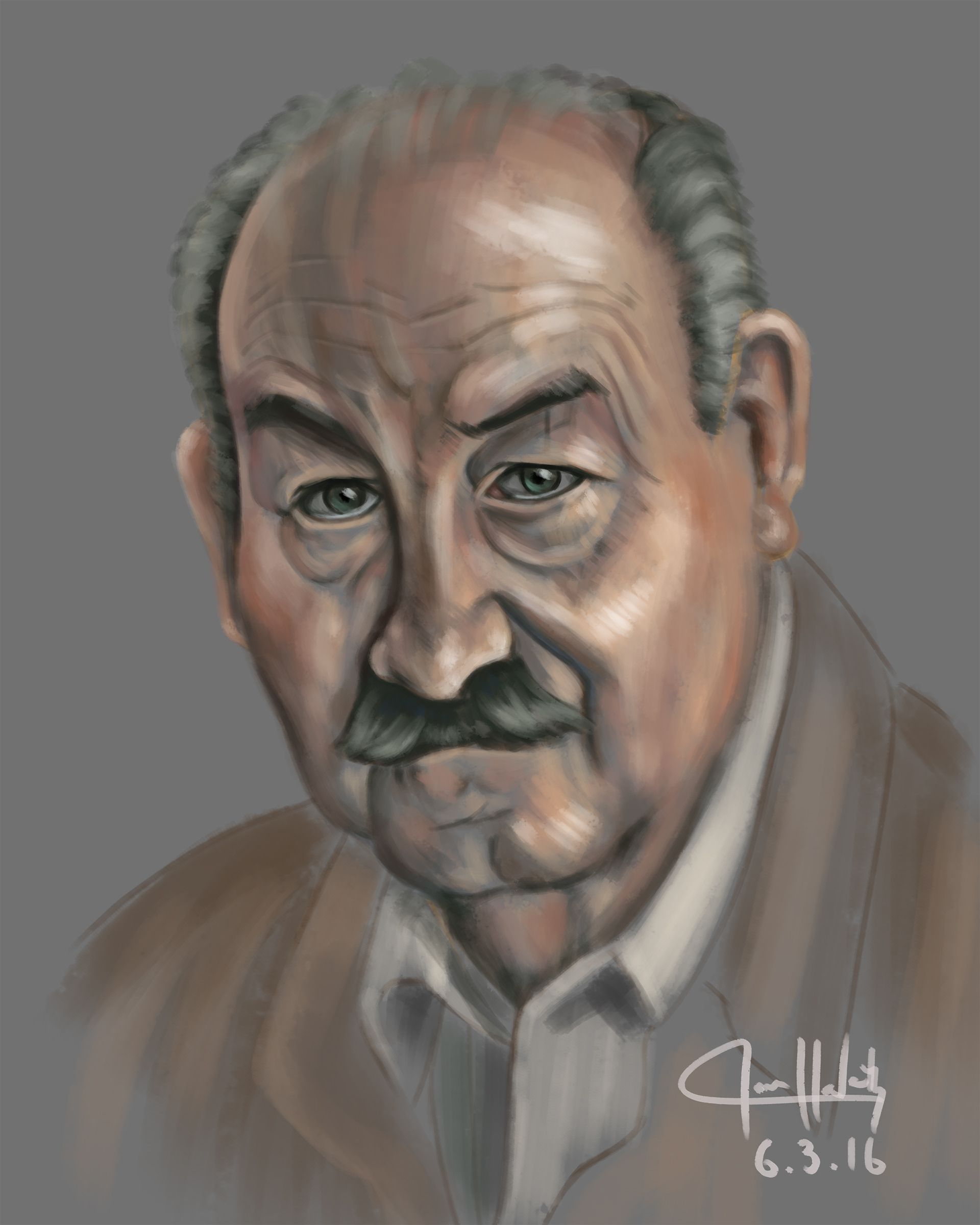 Portrait Of Grandpa