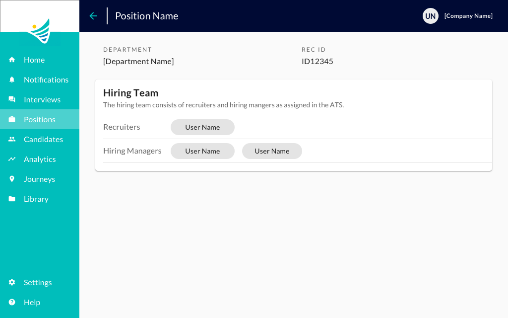 Position Details