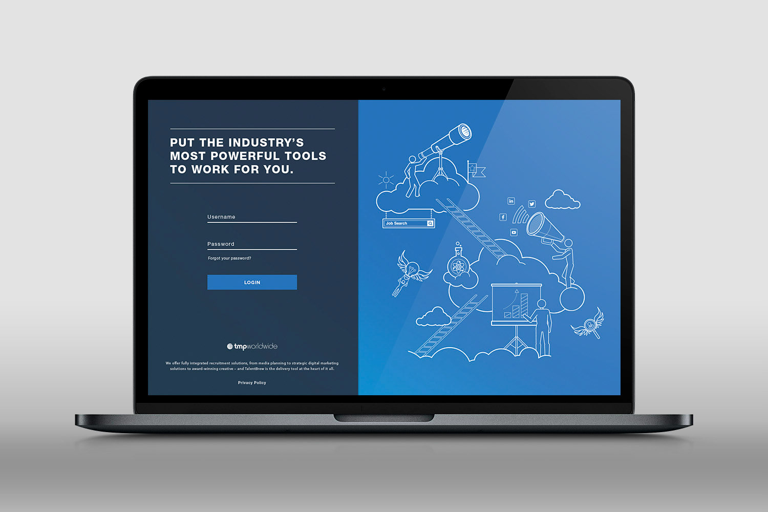 New Login Page