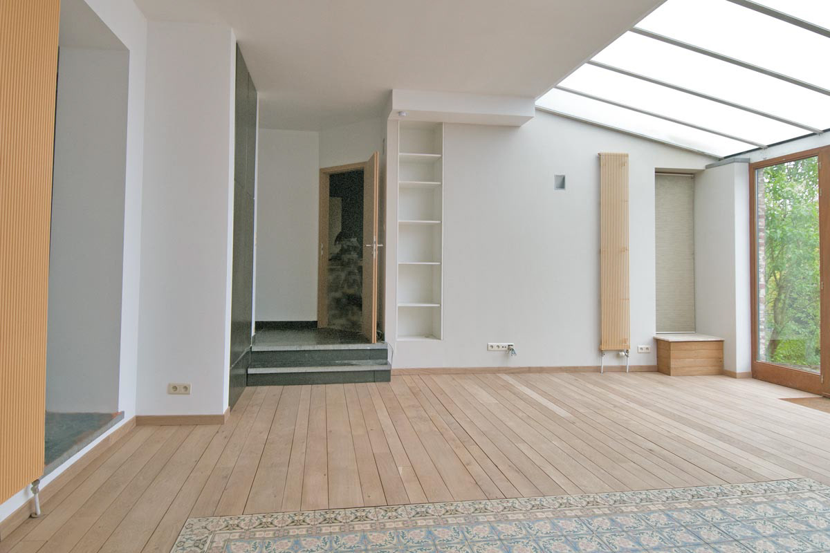 extension sous terrasse  - véranda