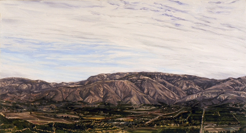 September 1999, oil on canvas, 18in x 33in