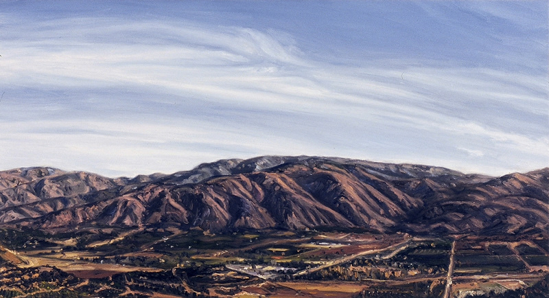 October 2002, oil on canvas, 18in x 33in
