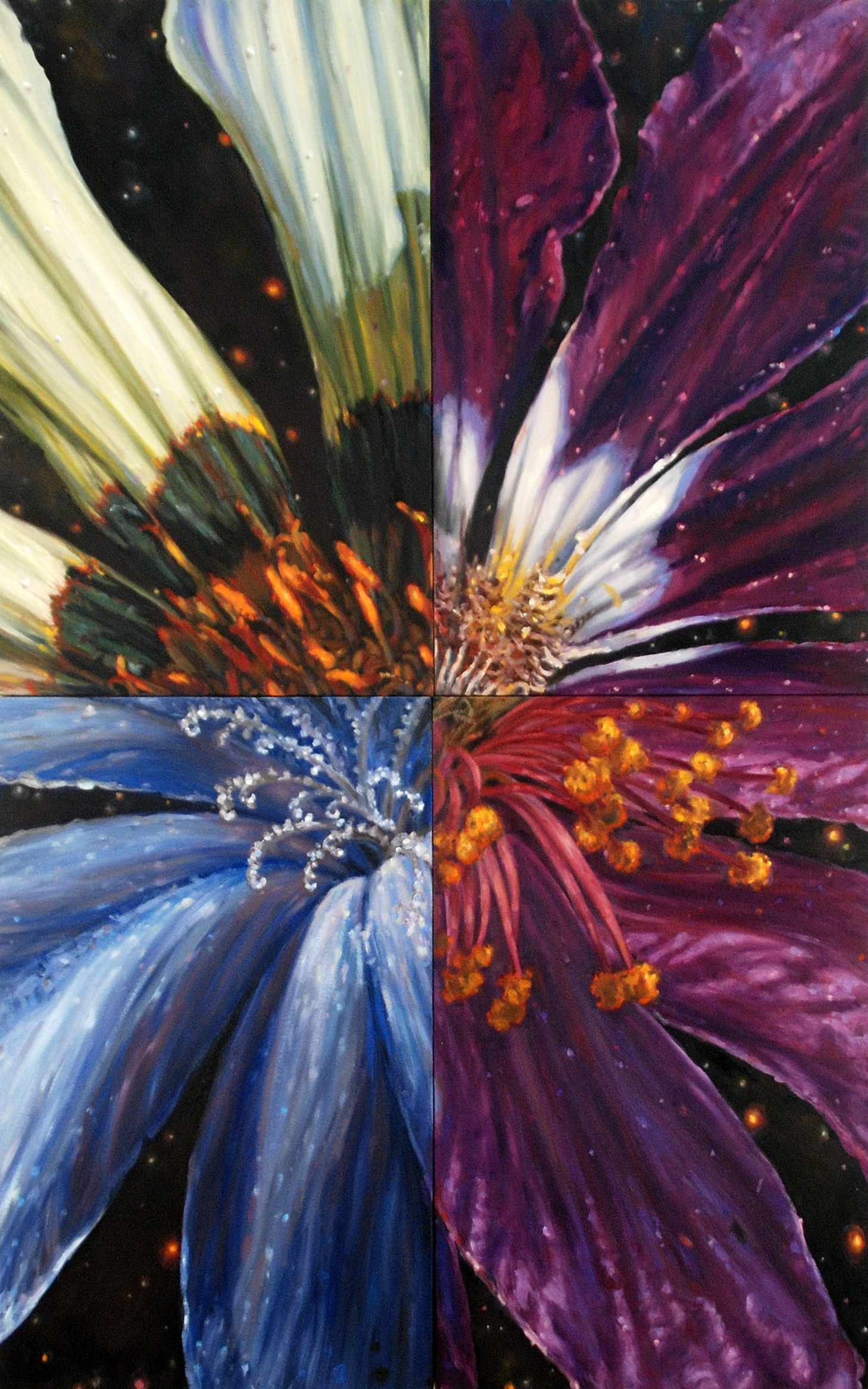Skin Deep 4, oil on canvas, 48" x 30", 2014