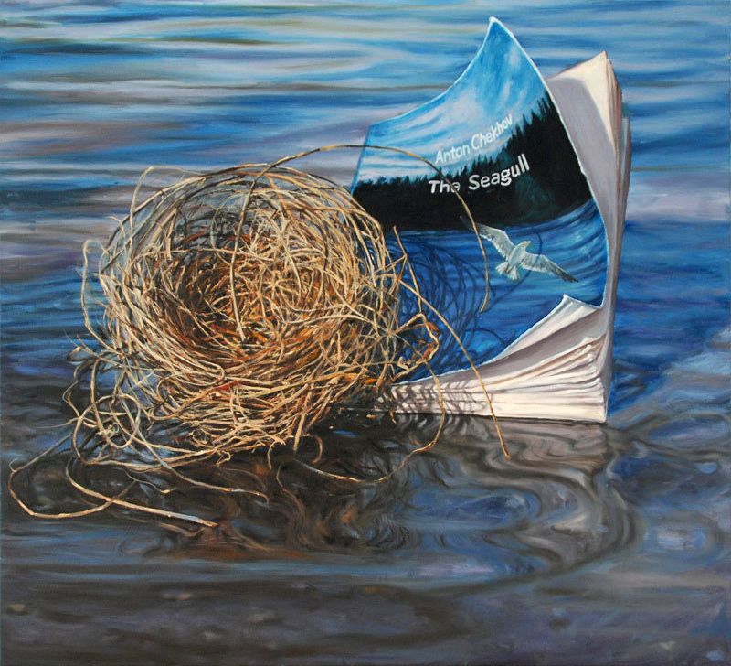 The Seagull, oil on canvas, 40in x 40in, 2011