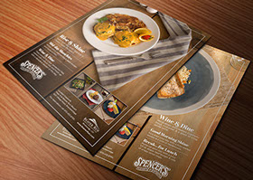 Spencer's Restaurant Diing Guide Ad, Breckendridge, CO