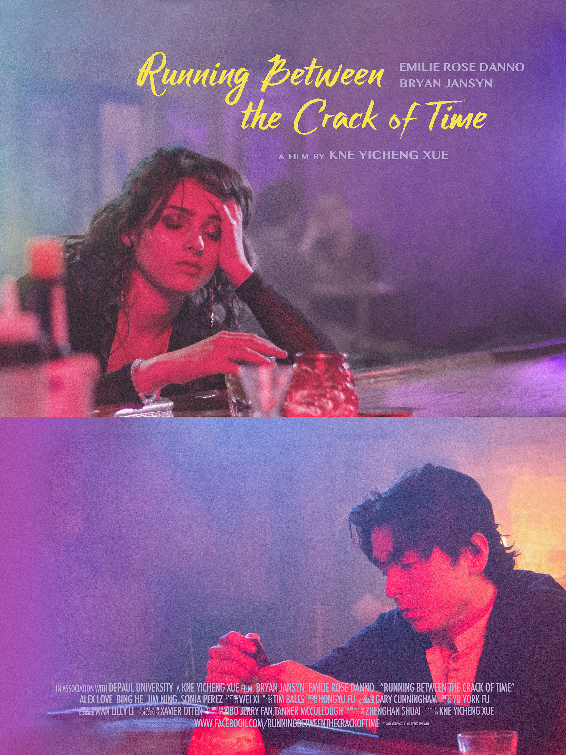 Running between the Crack of Time Poster 2