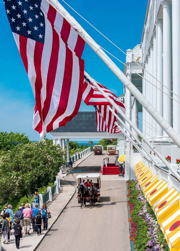 Carriage rides with The Grand Hotel, Mackinac Island