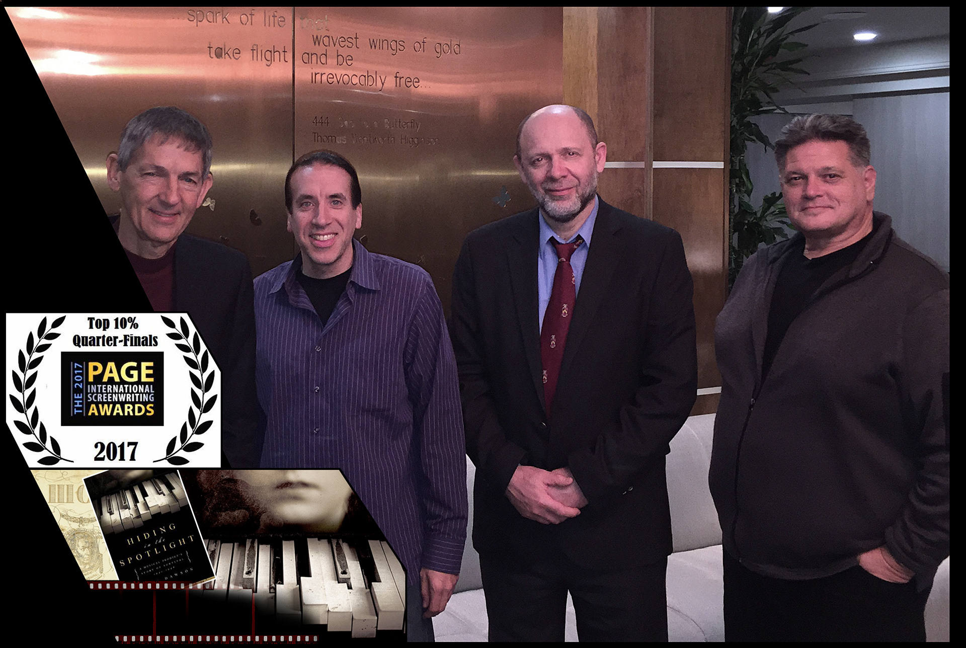 Page Awards Quarter-finalists (2017)