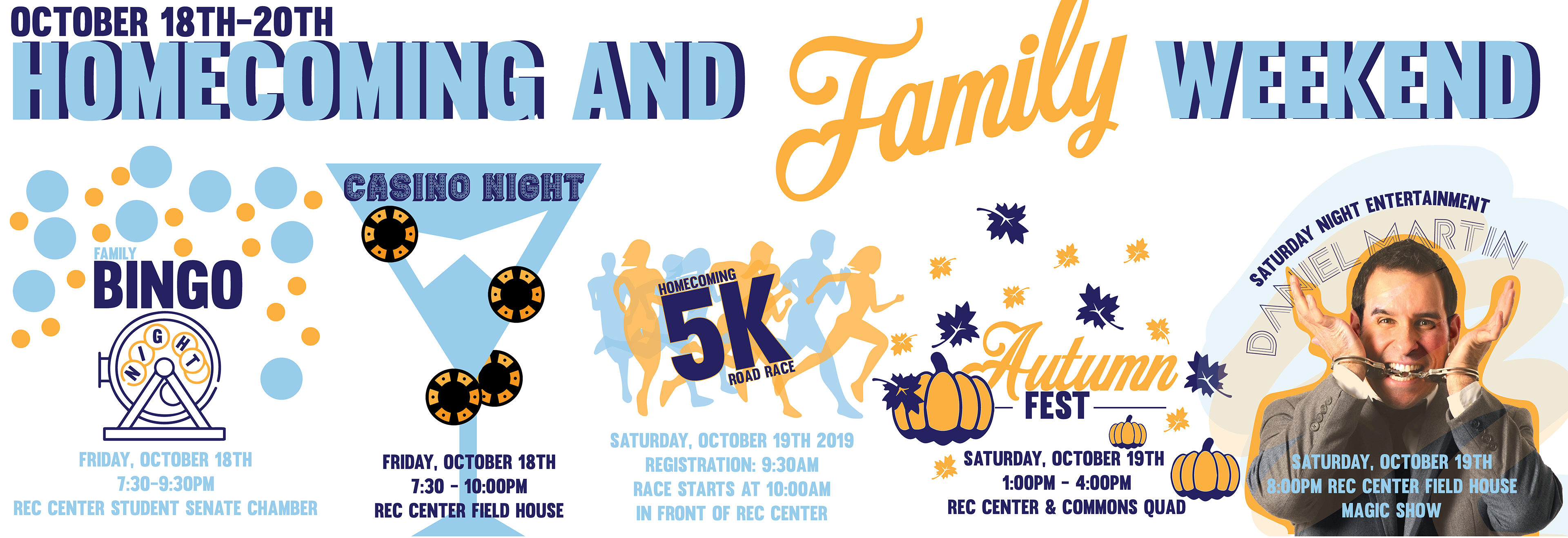 Family & Homecoming weekend (2019)