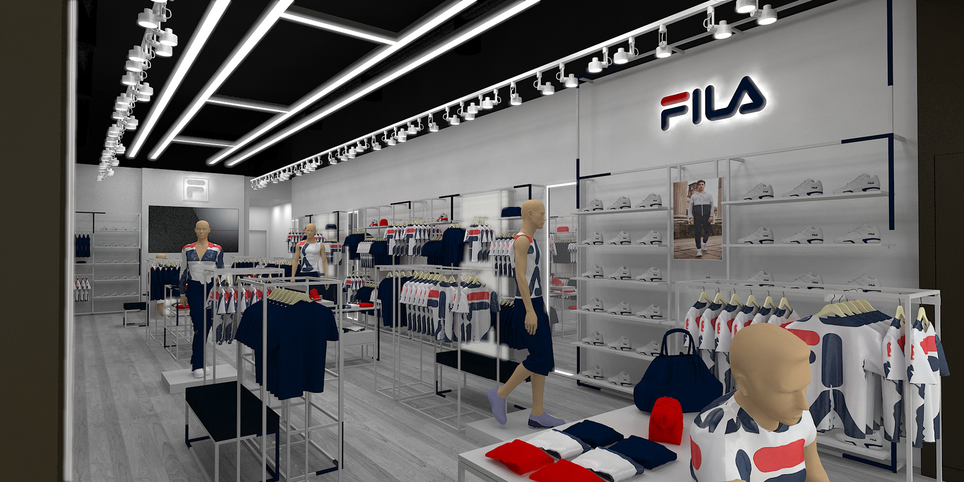 fila shoes mall