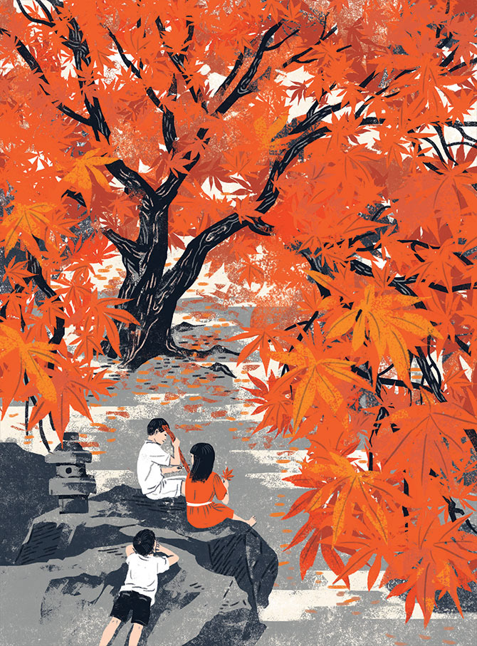 Qu Lan Illustration Design Kokoro