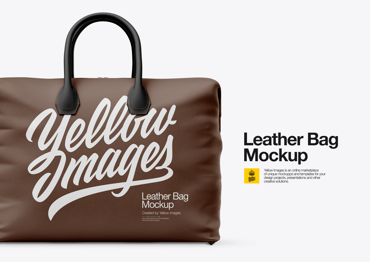 Download Free Sergey Shapiro Yellow Images PSD Mockup Template