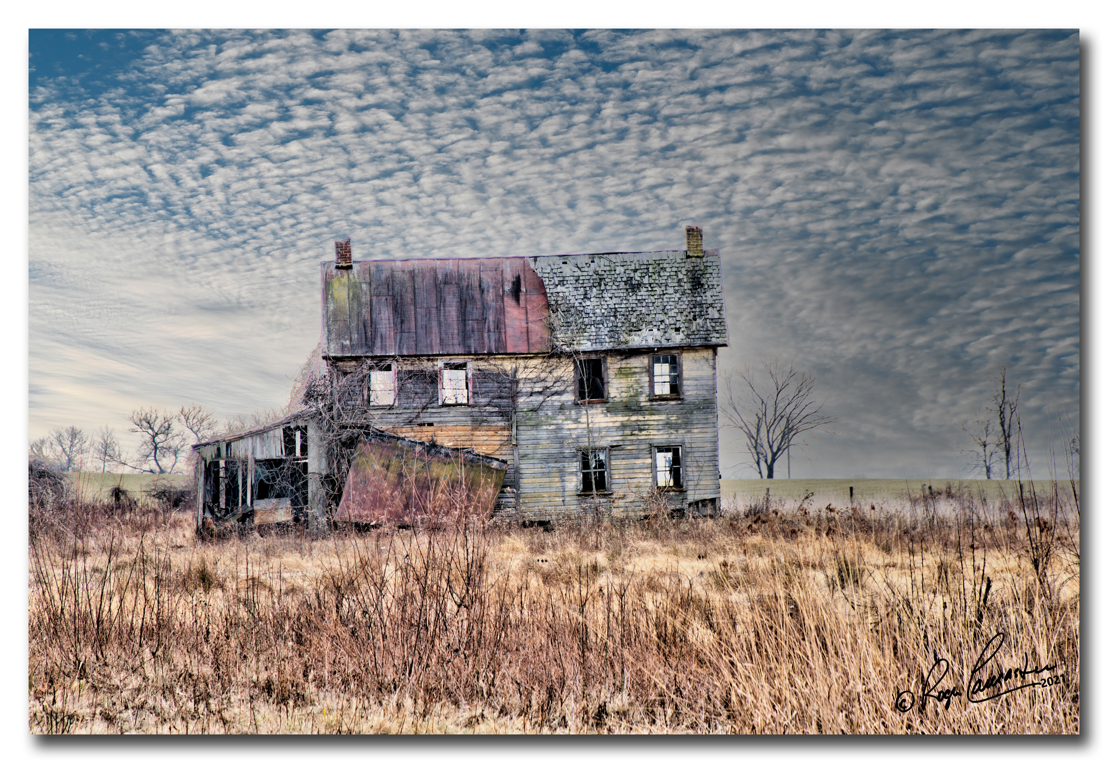 Print 30...Abandoned #3...Old Wheatland Rd.