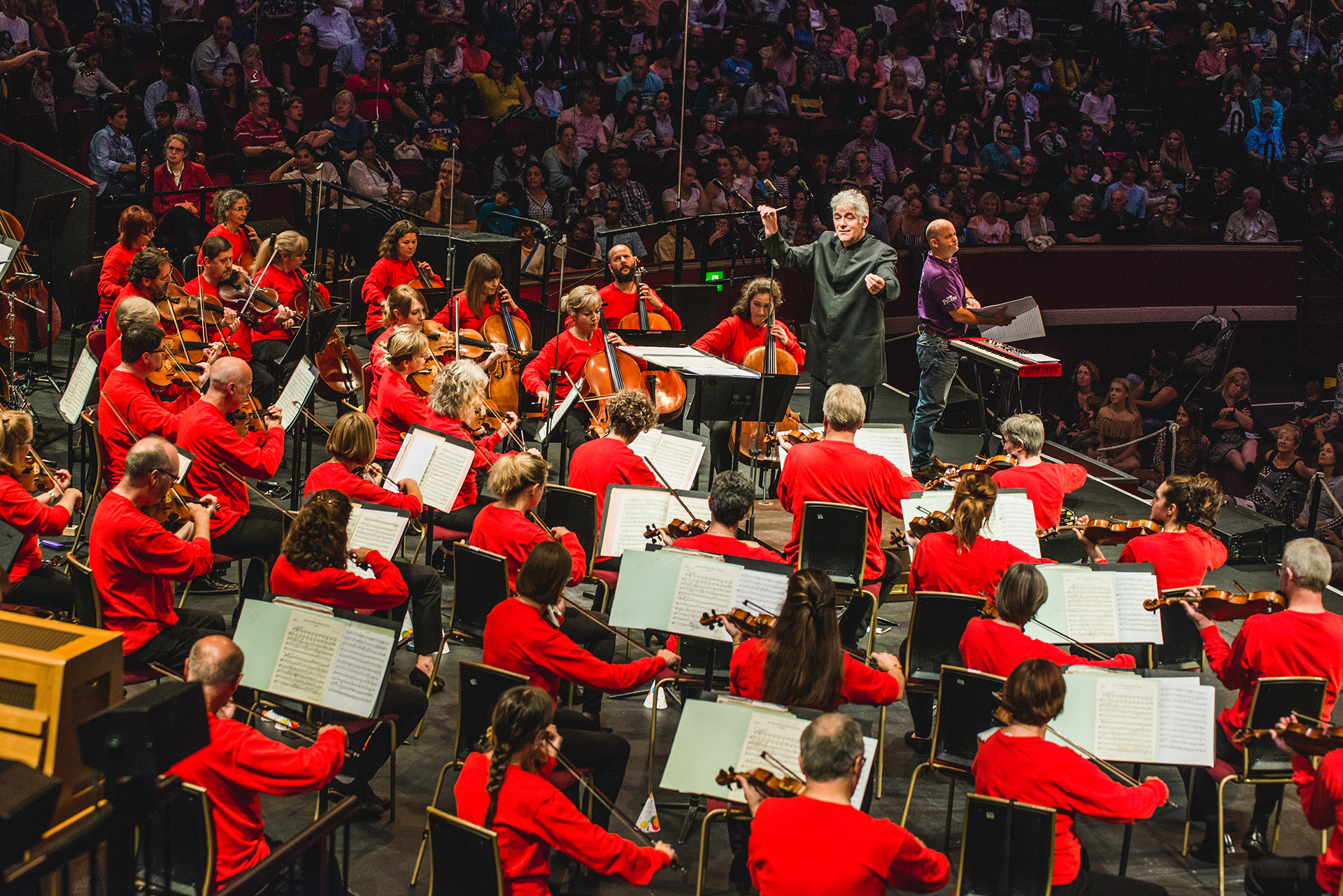 Commissioned by the BBC to photograph the BBC Proms in the Royal Albert Hall