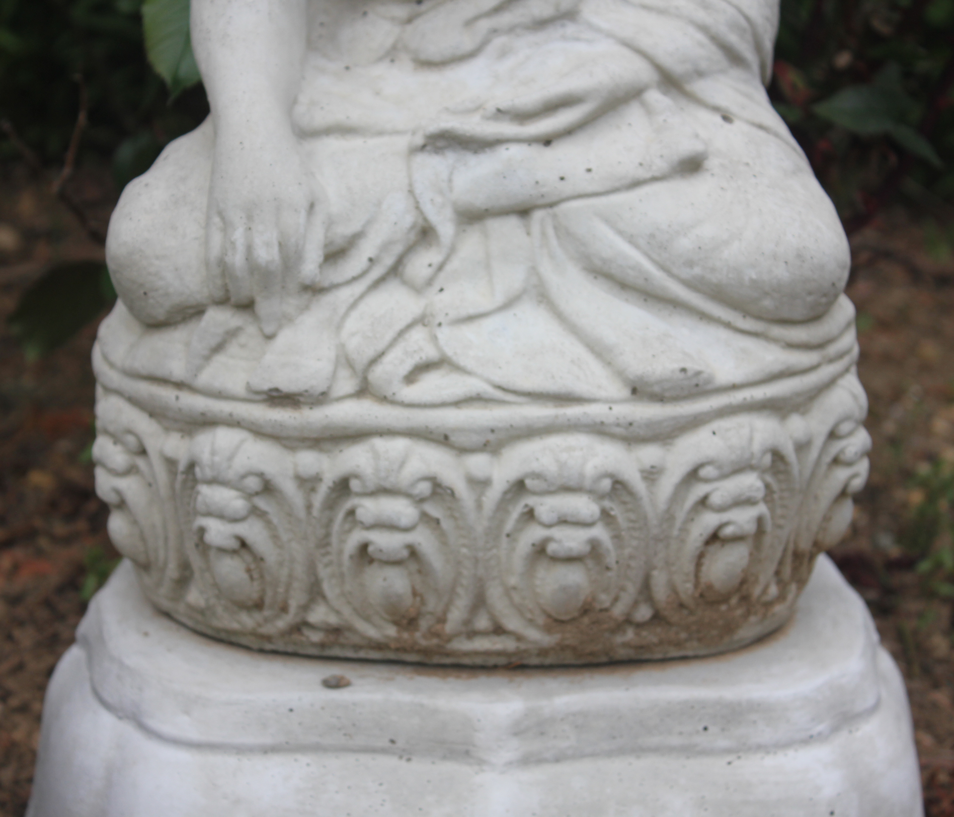 John's Concrete Art Buddha Statue