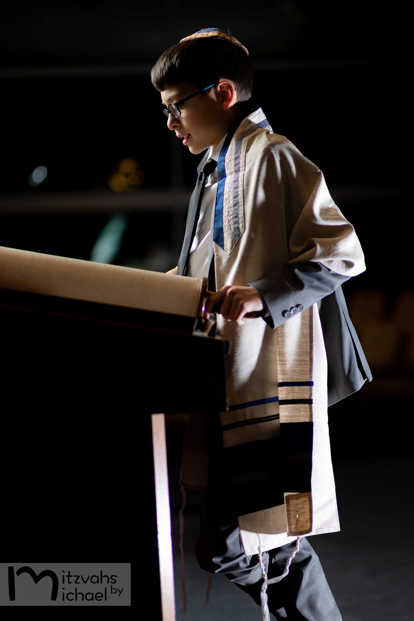 Max’s Temple Sinai Bar Mitzvah portrait session in Washington D.C. on Wednesday, December 4, 2019.