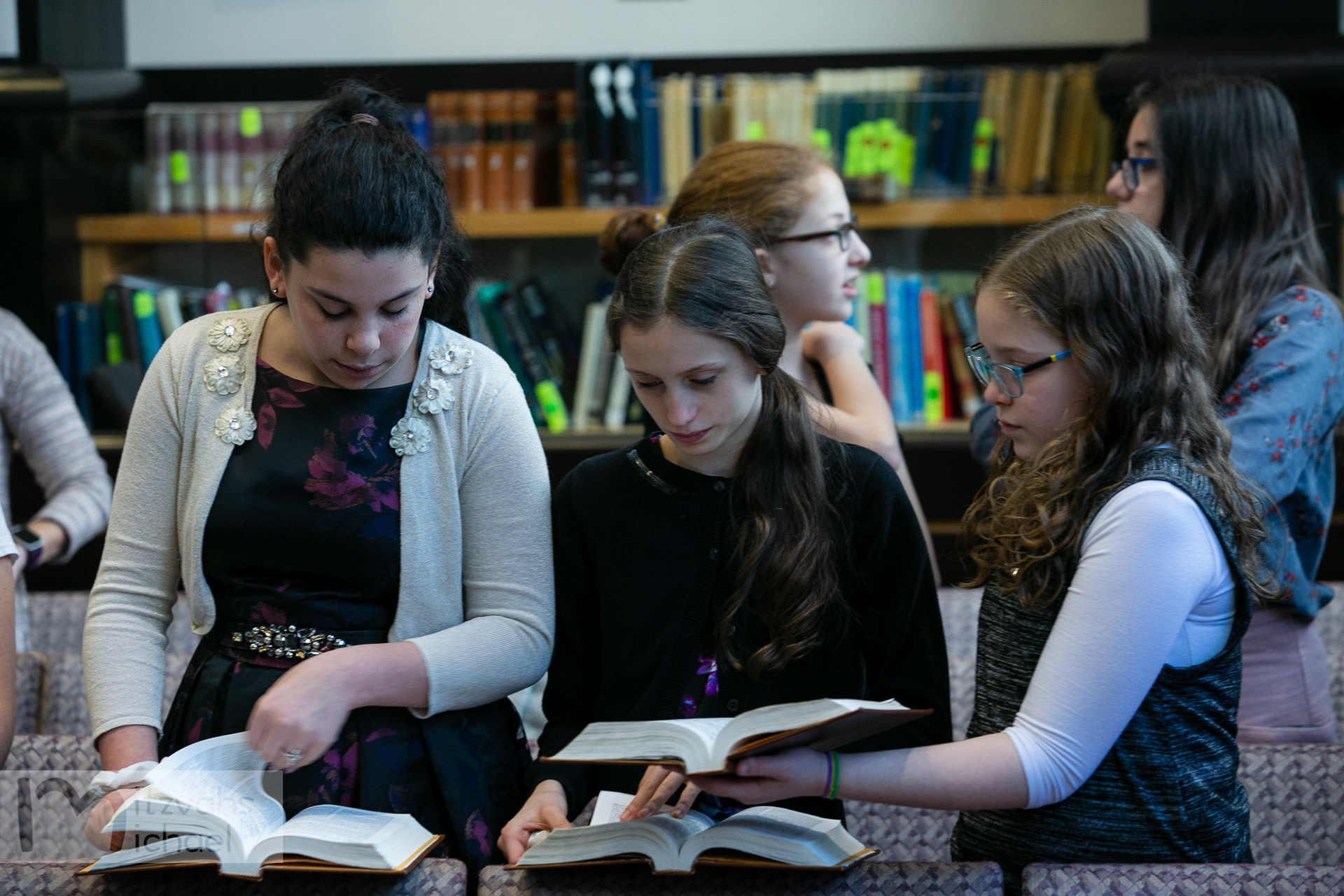 Modern Orthodox Jewish Bat Mitzvah at Beth Sholom in Potomac, MD on Sunday, December 9, 2018 of Libby Hurwitz.