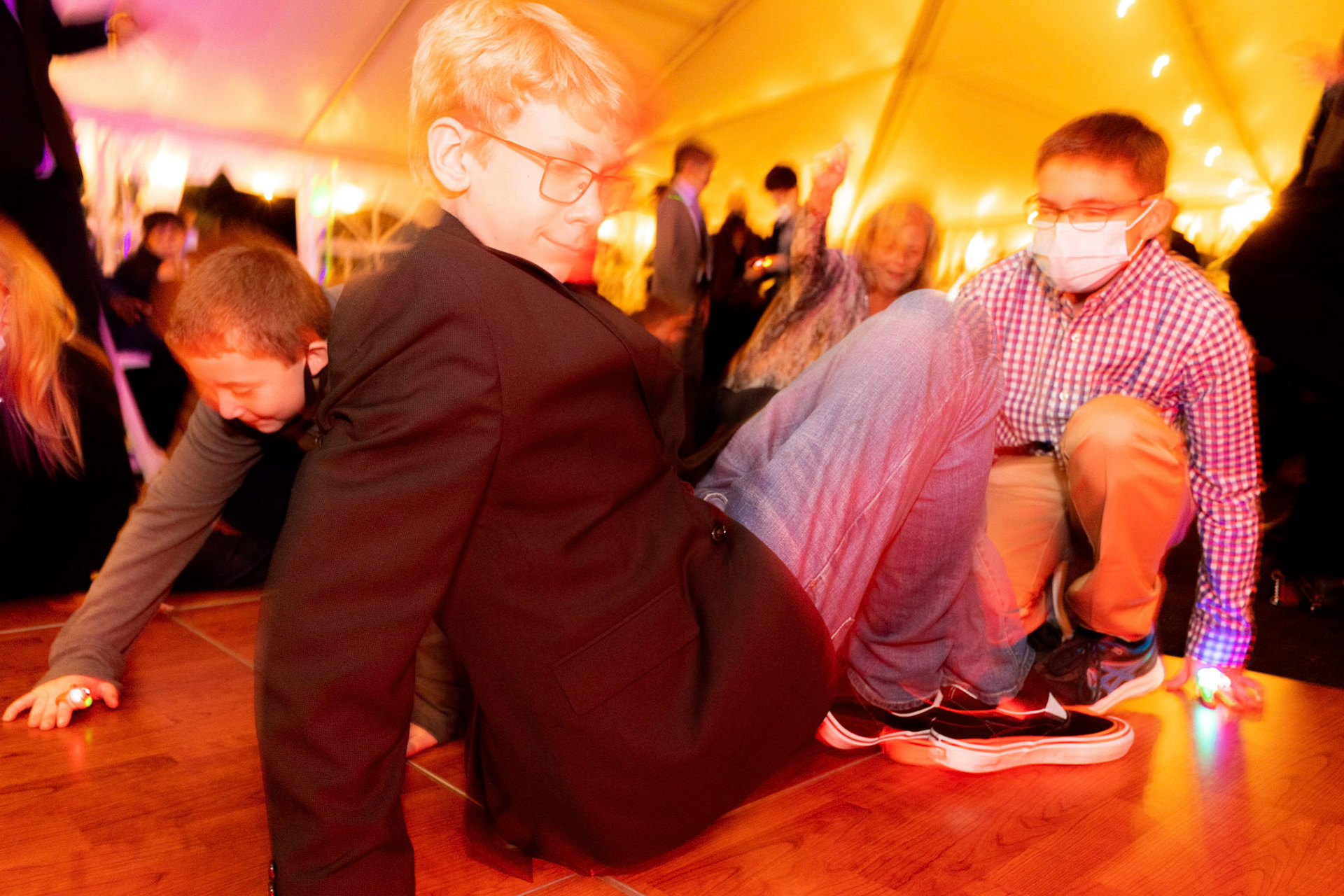 Sam’s Bar Mitzvah party at Glen Echo, on Saturday, December 18, 2021.