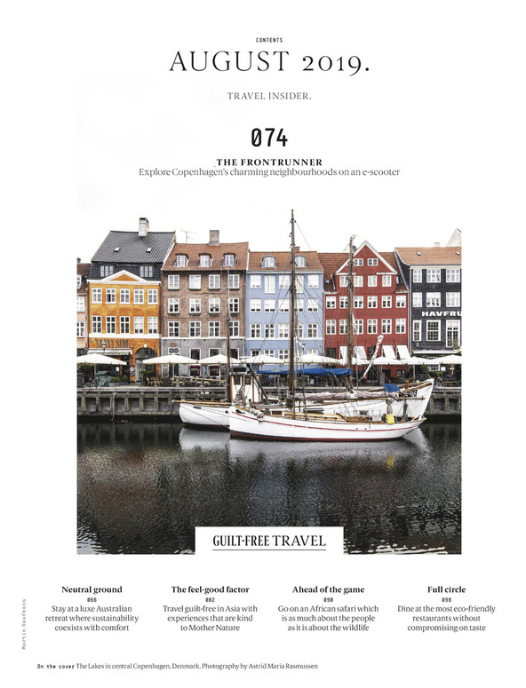 Nyhavn - Qantas Magazine - Copenhagen - The most sustainable city in the world - photo Martin Kaufmann