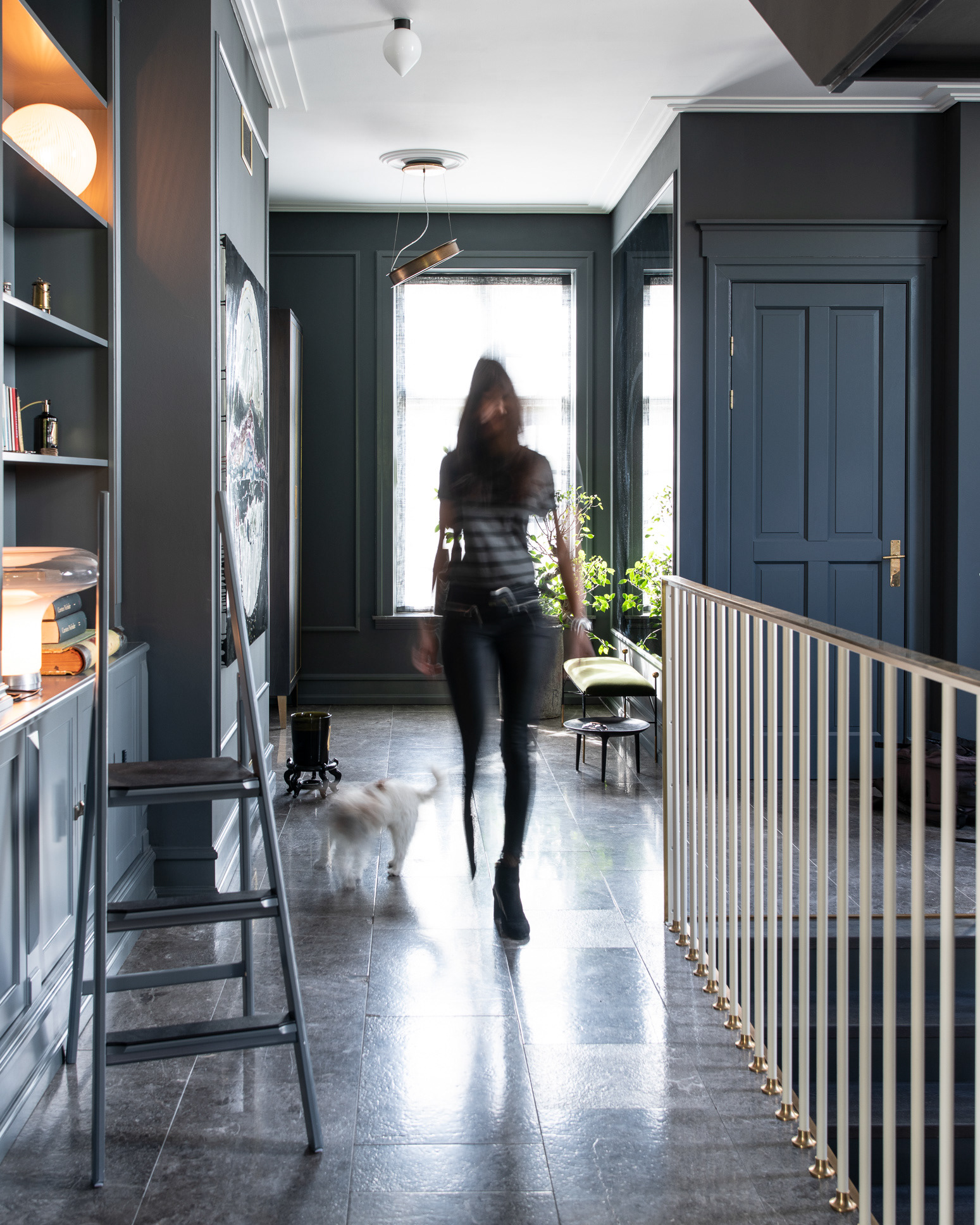 Suite 07, renovated villa in Copenhagen, Denmark. Photographer Martin Kaufmann