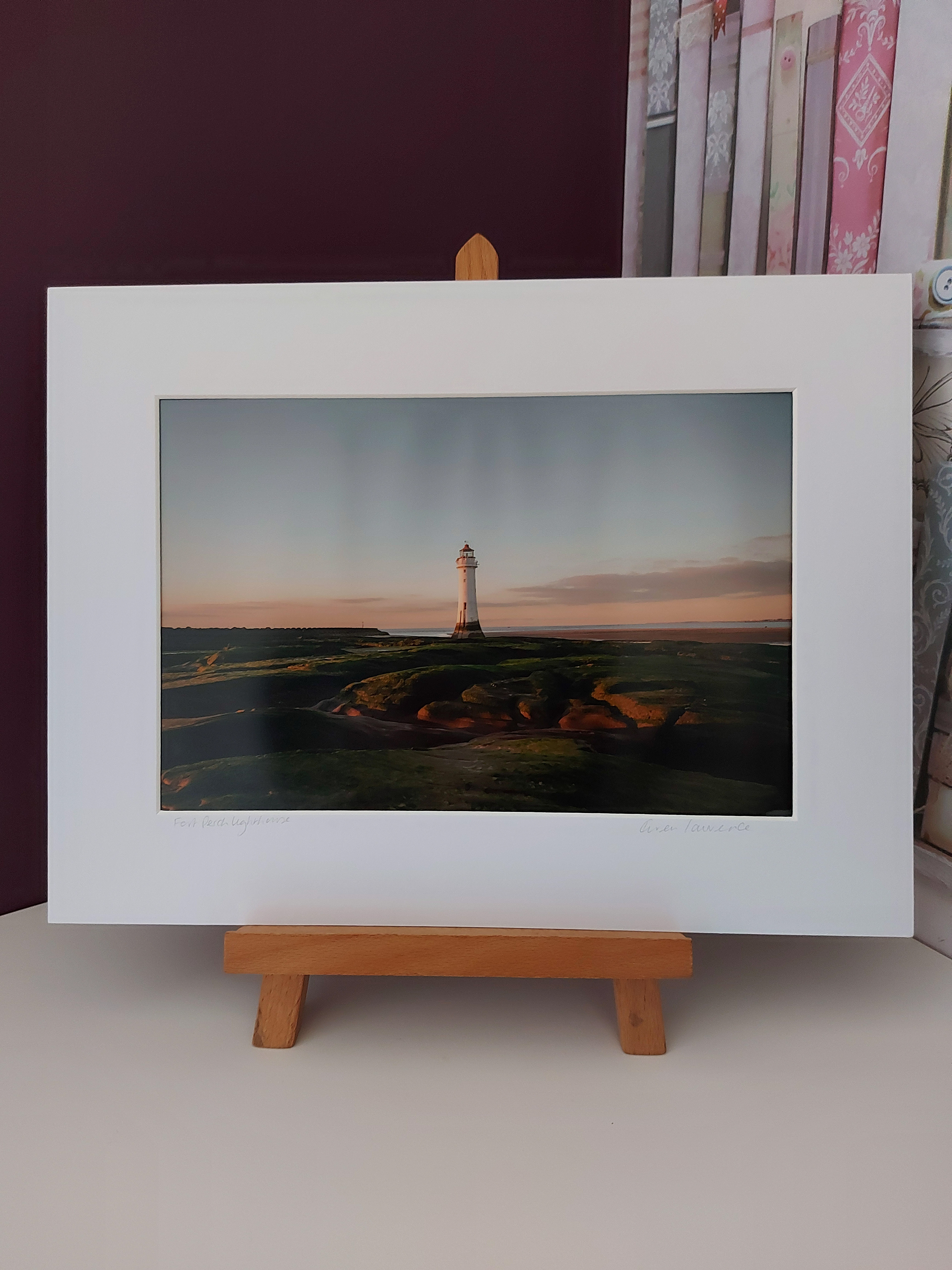 Fort Perch Lighthouse 16 inches x 12 inches £30.00