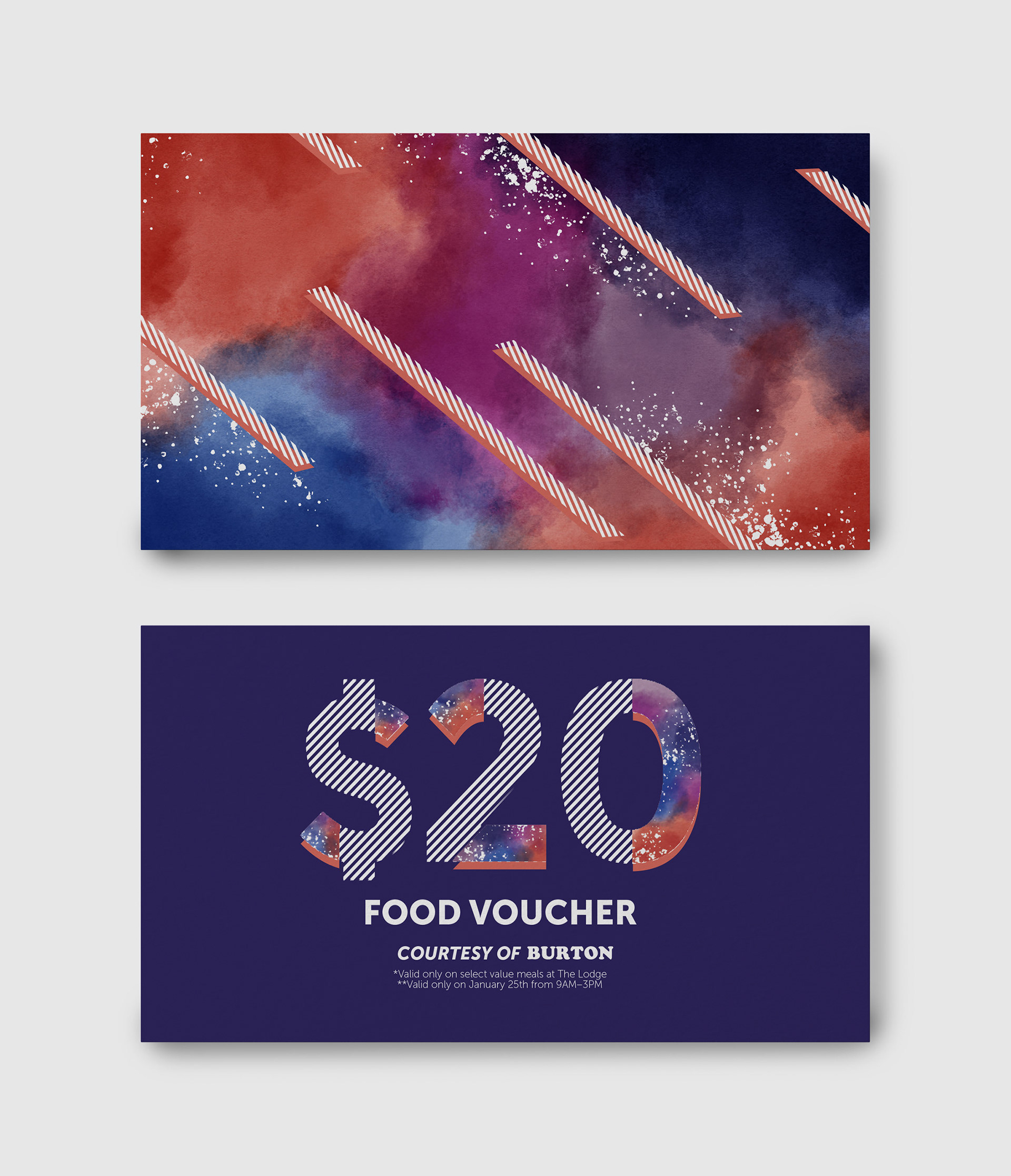 Promotional Event Food Voucher