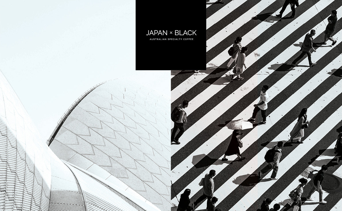 Japan x Black Australian Specialty Coffee Branding