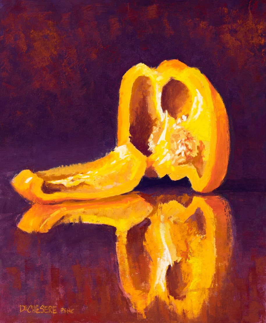 Yellow Pepper - Pastel