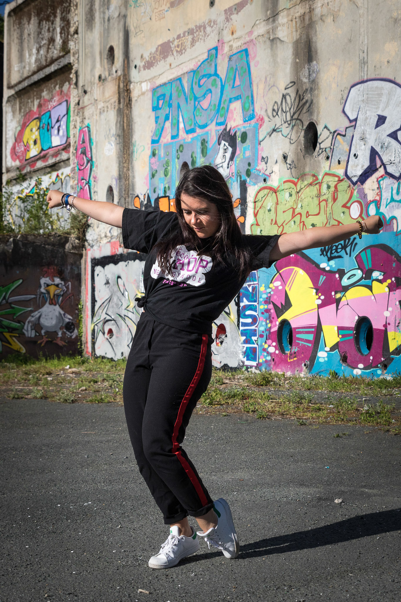 Laurine Péron a effectué son service civique à la Hip Hop New School de Penhars.
