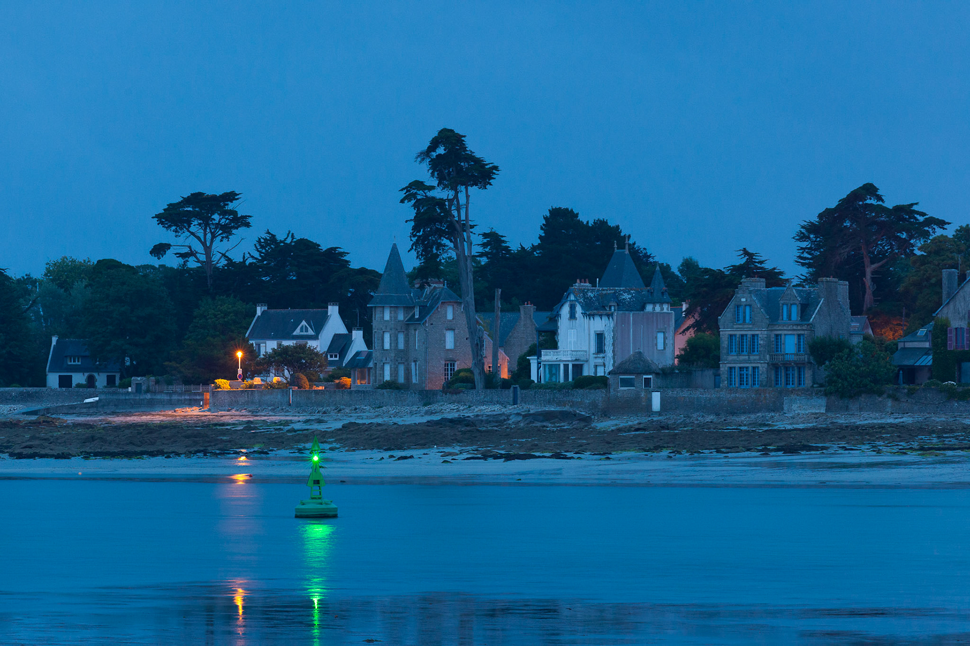Loctudy depuis l'Île-Tudy