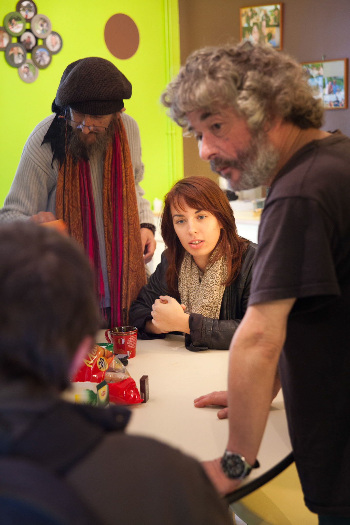 Aurélie Fruchon, conseillère en économie sociale familiale, à l'écoute des locataires des logements sociaux du CCAS situés rue Henri Barbusse.