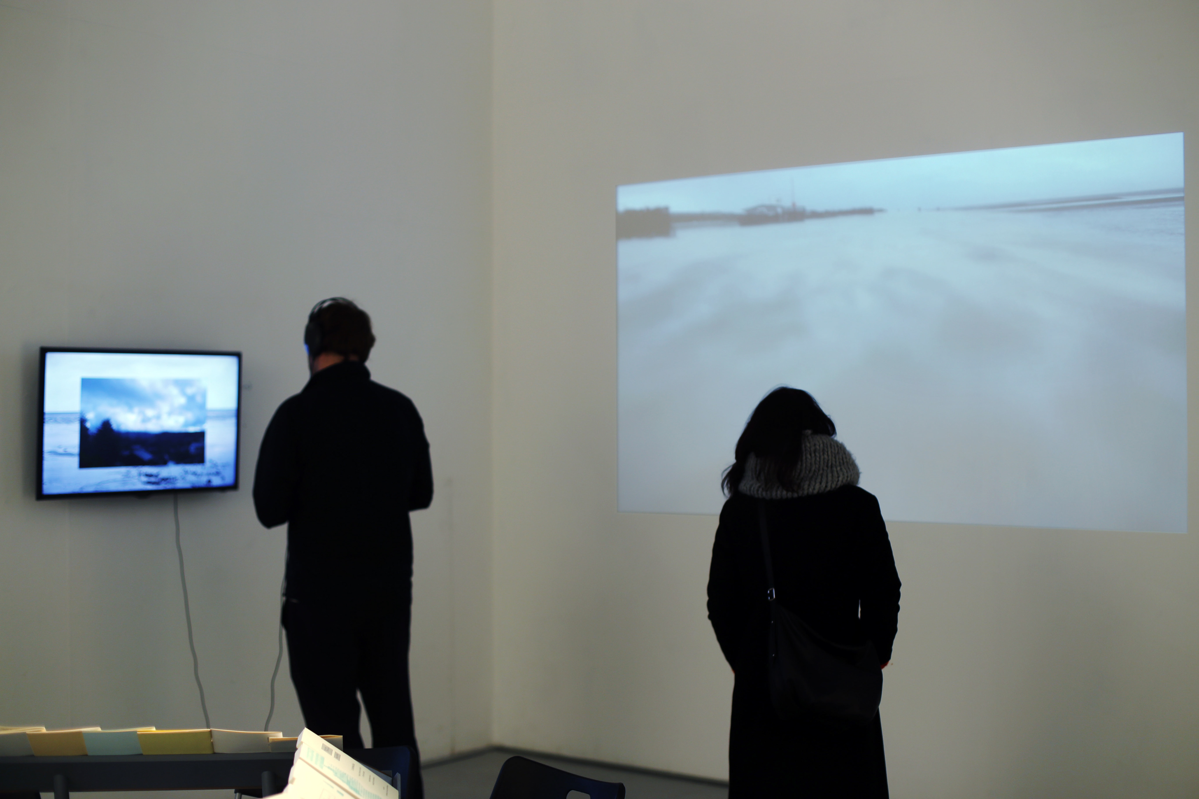 Exhibition view, On the search of Thomas Pynchon. Nieuwe Vide, 2016