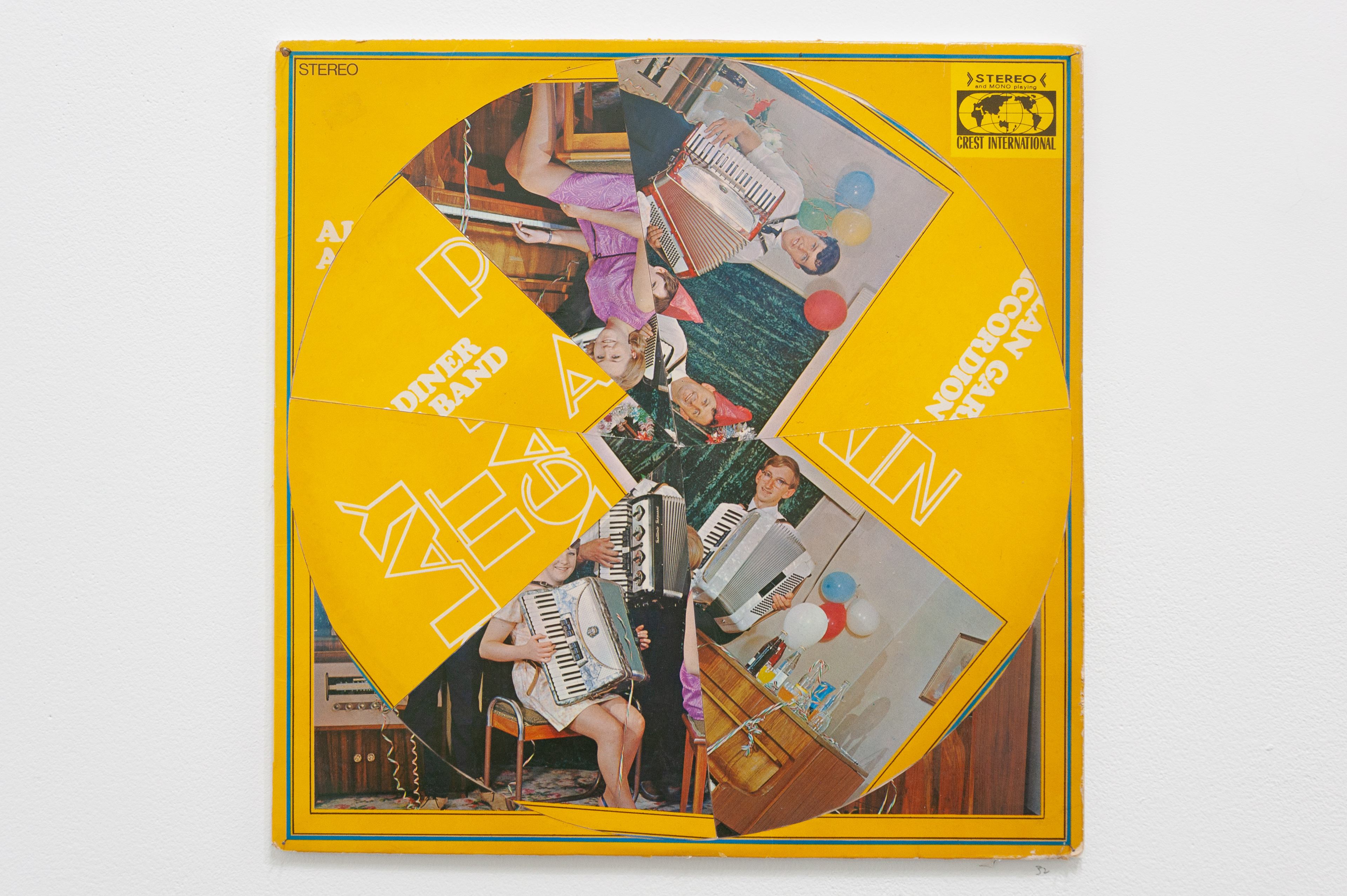 Cover Rearrangement #08, Card on Foamcore, 31cm x 31cm