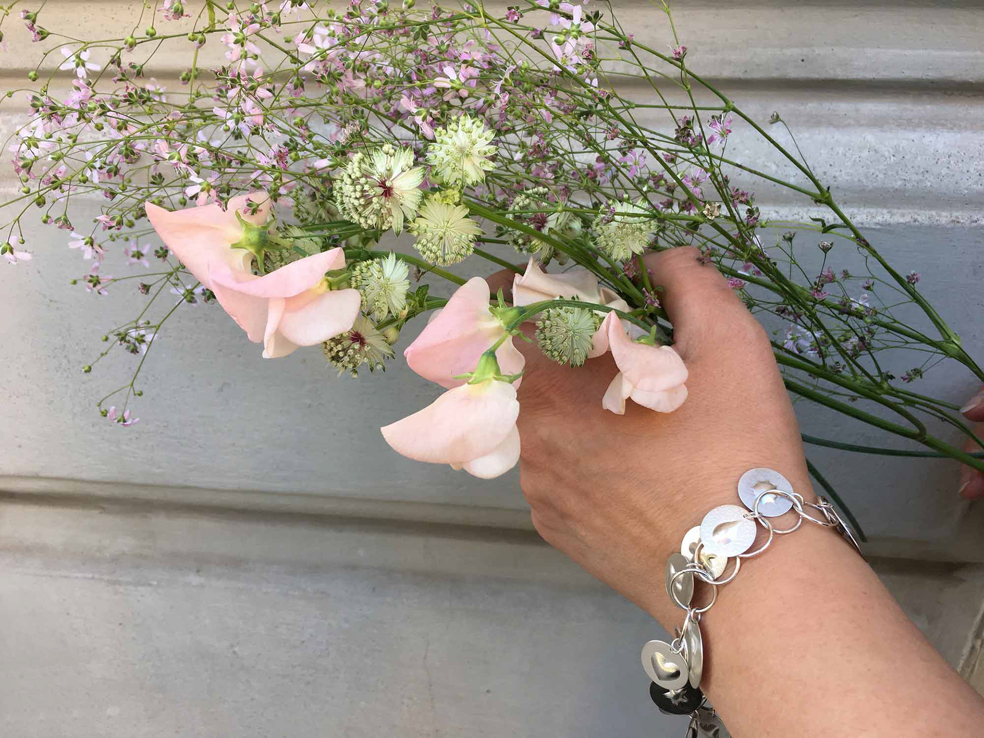 Armsmycke i silver