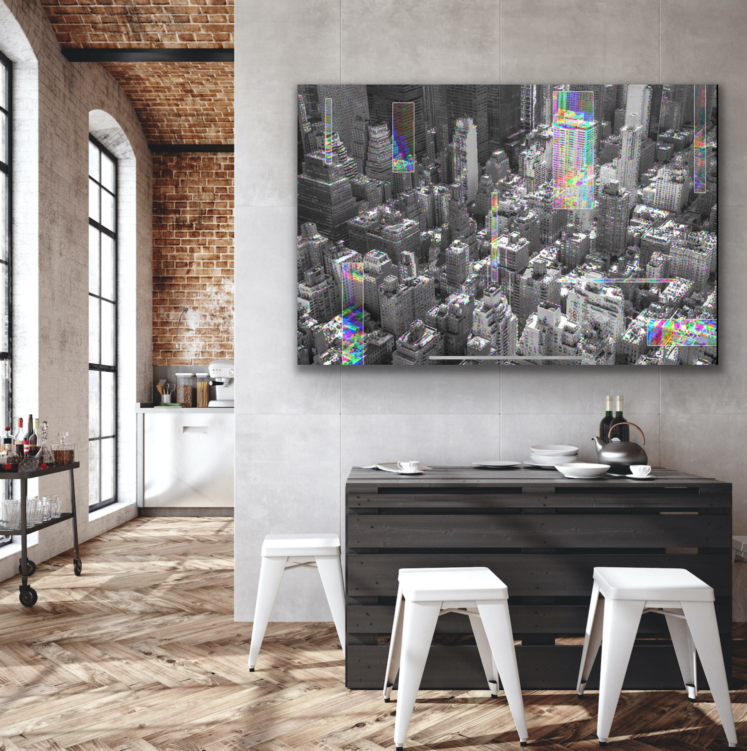 Manhattan BW & prism 