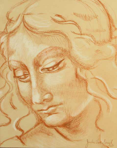 Figure Study after DaVinci