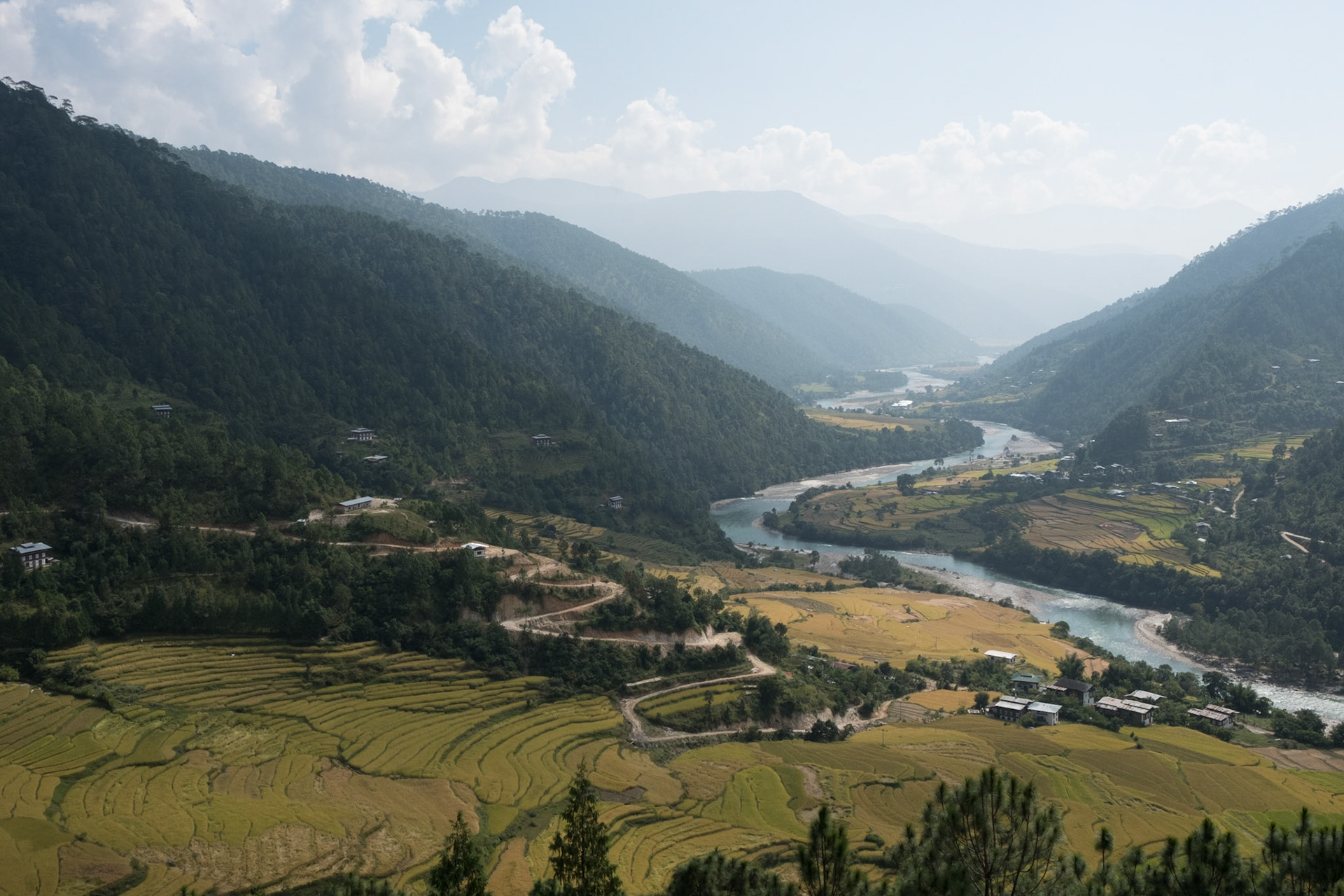 View from Khansum Yulley