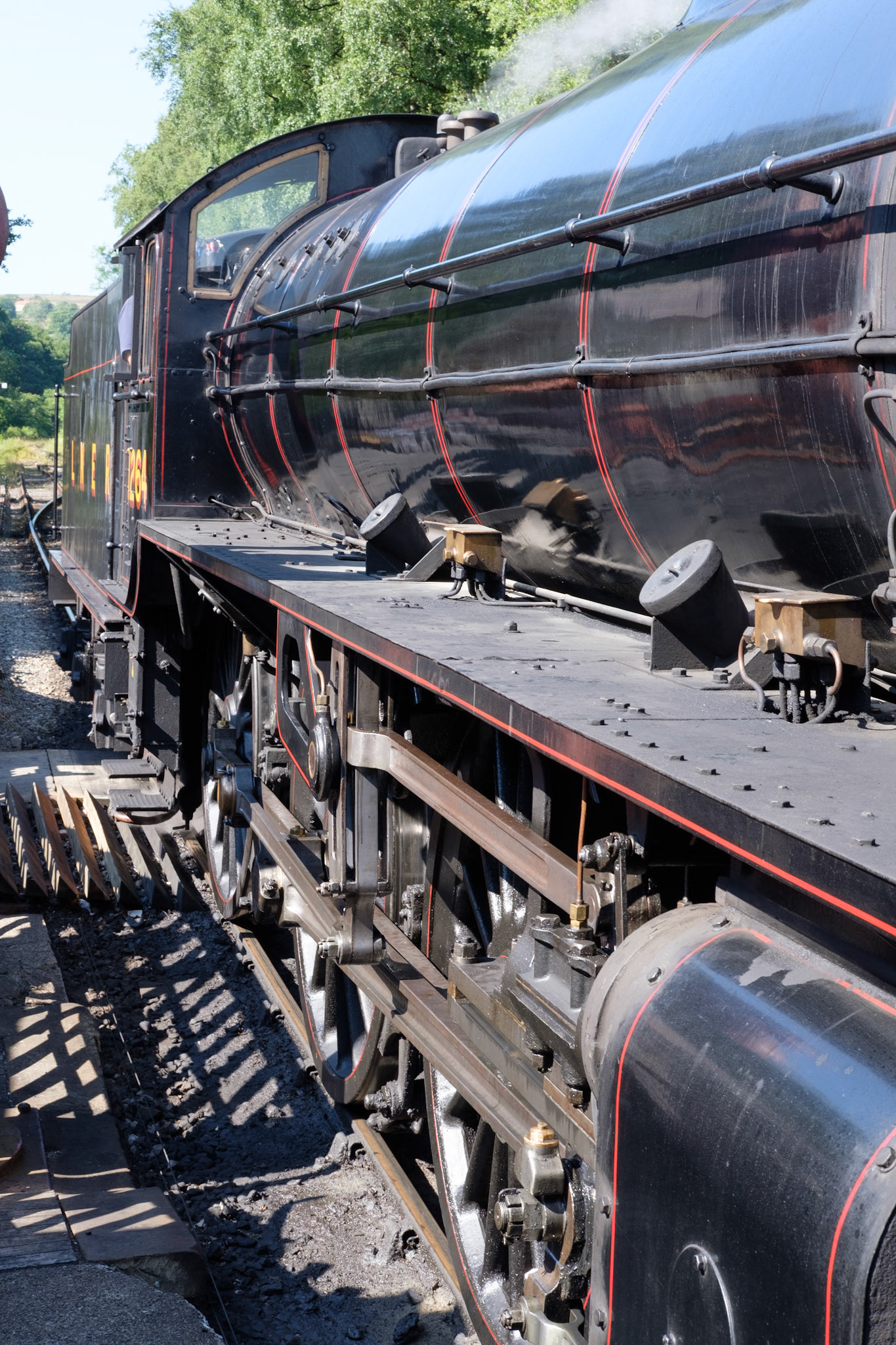 Steam engine, North York Moors Railway