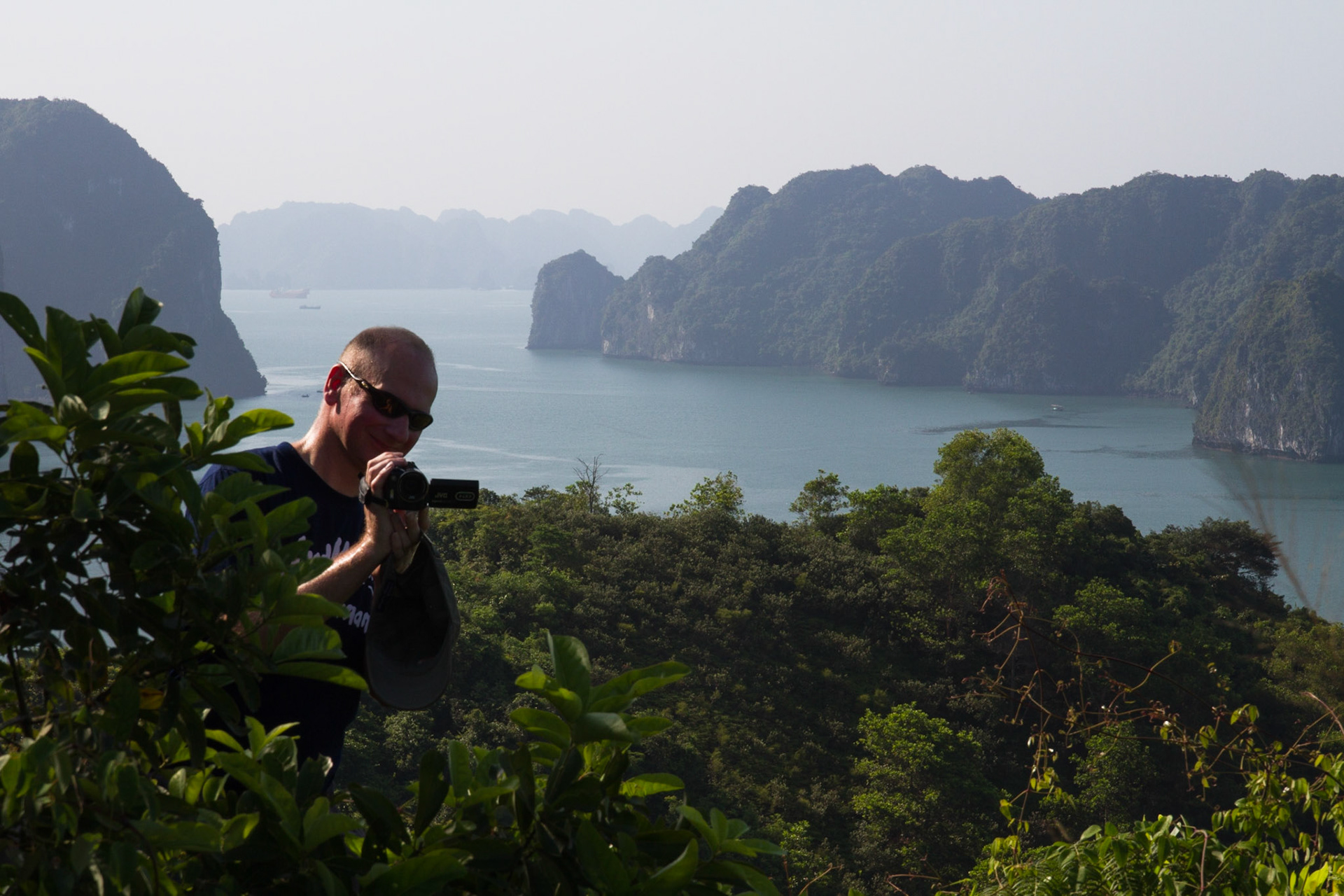 View from top of one of the islands