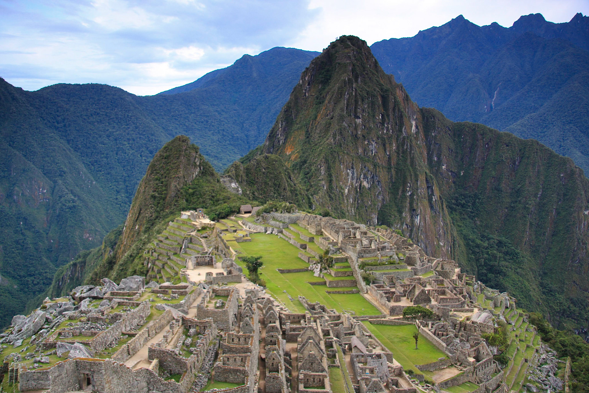 Machu Picchu, from the guard house