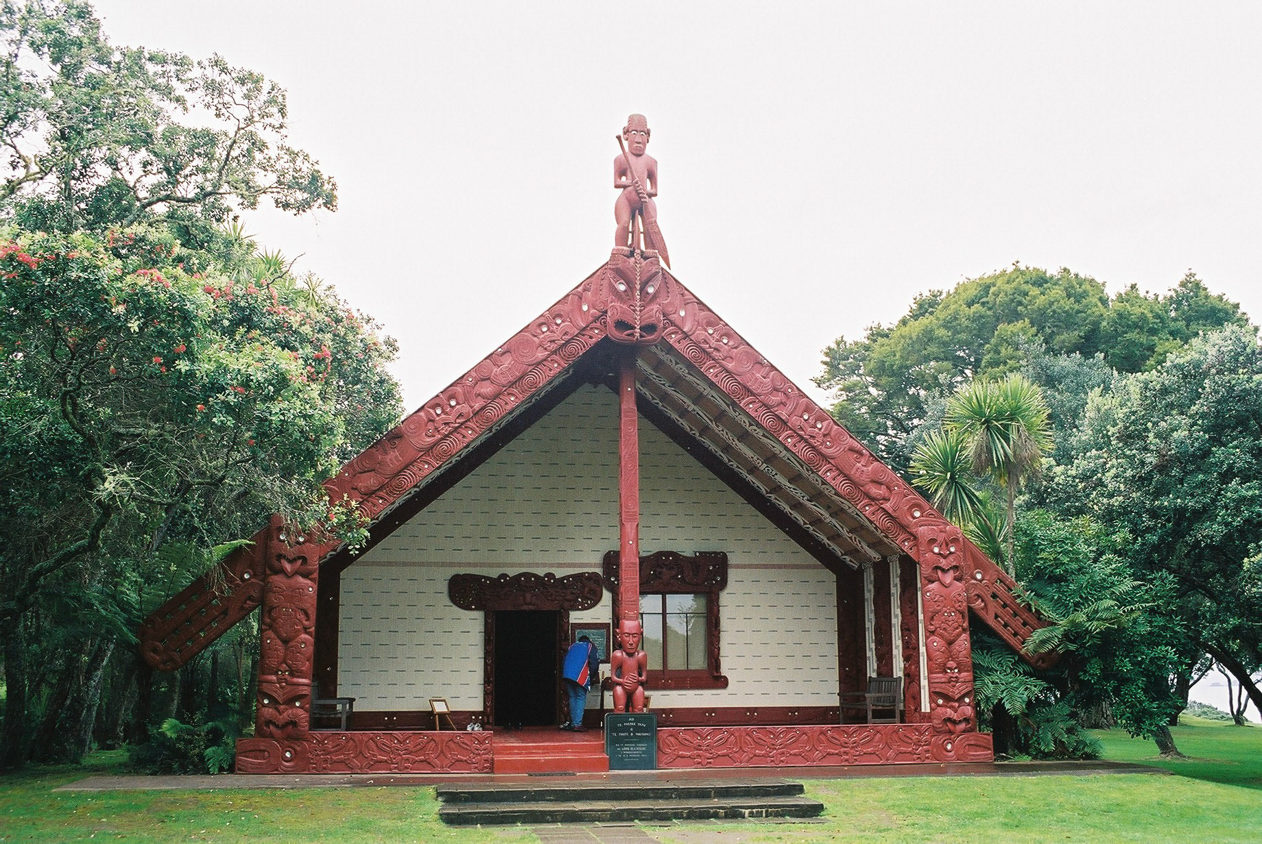 Maori meeting house, Waitangi