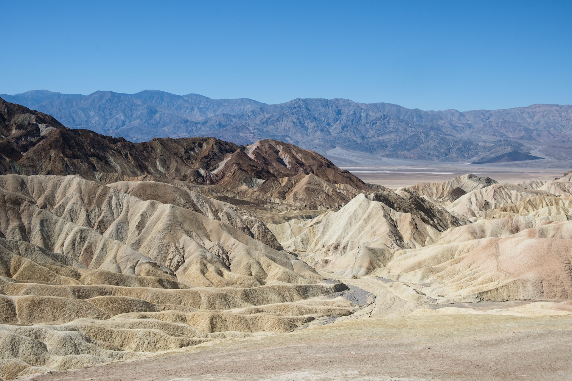 View from Zabriske Point, Death Valley
