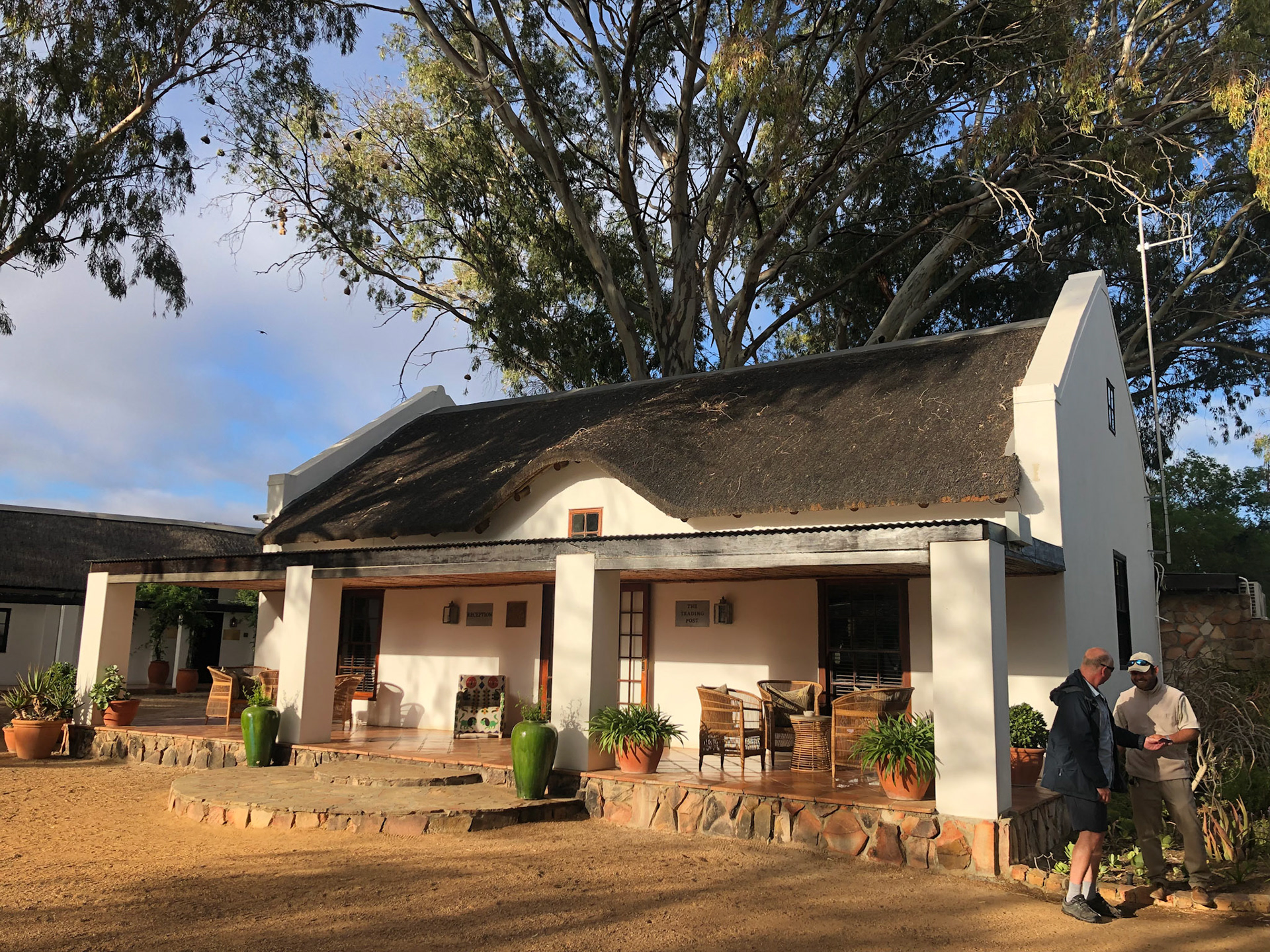 Reception at Bushmans Kloof