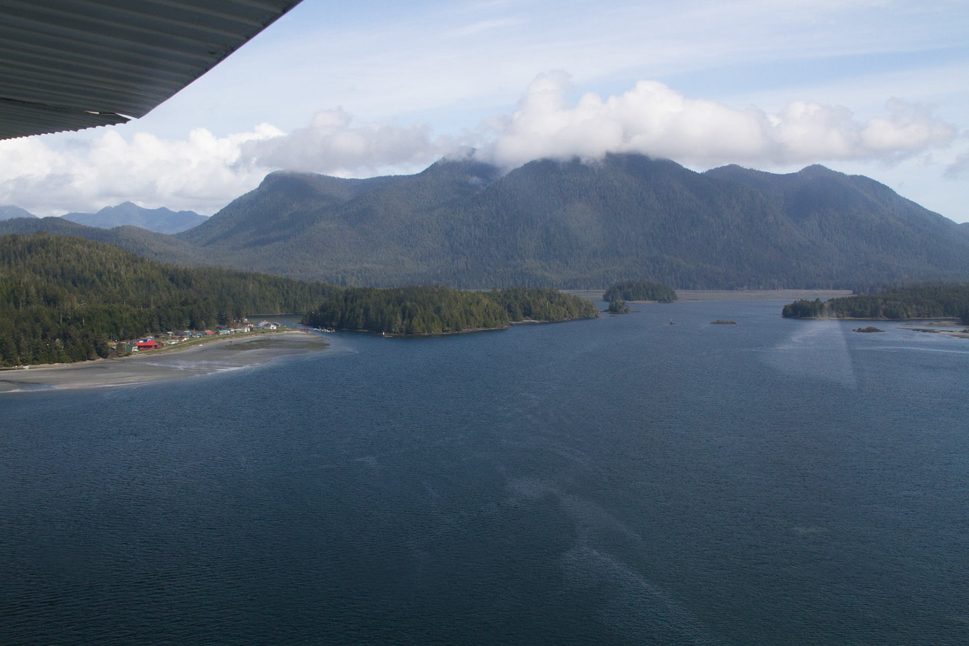 View from float plane