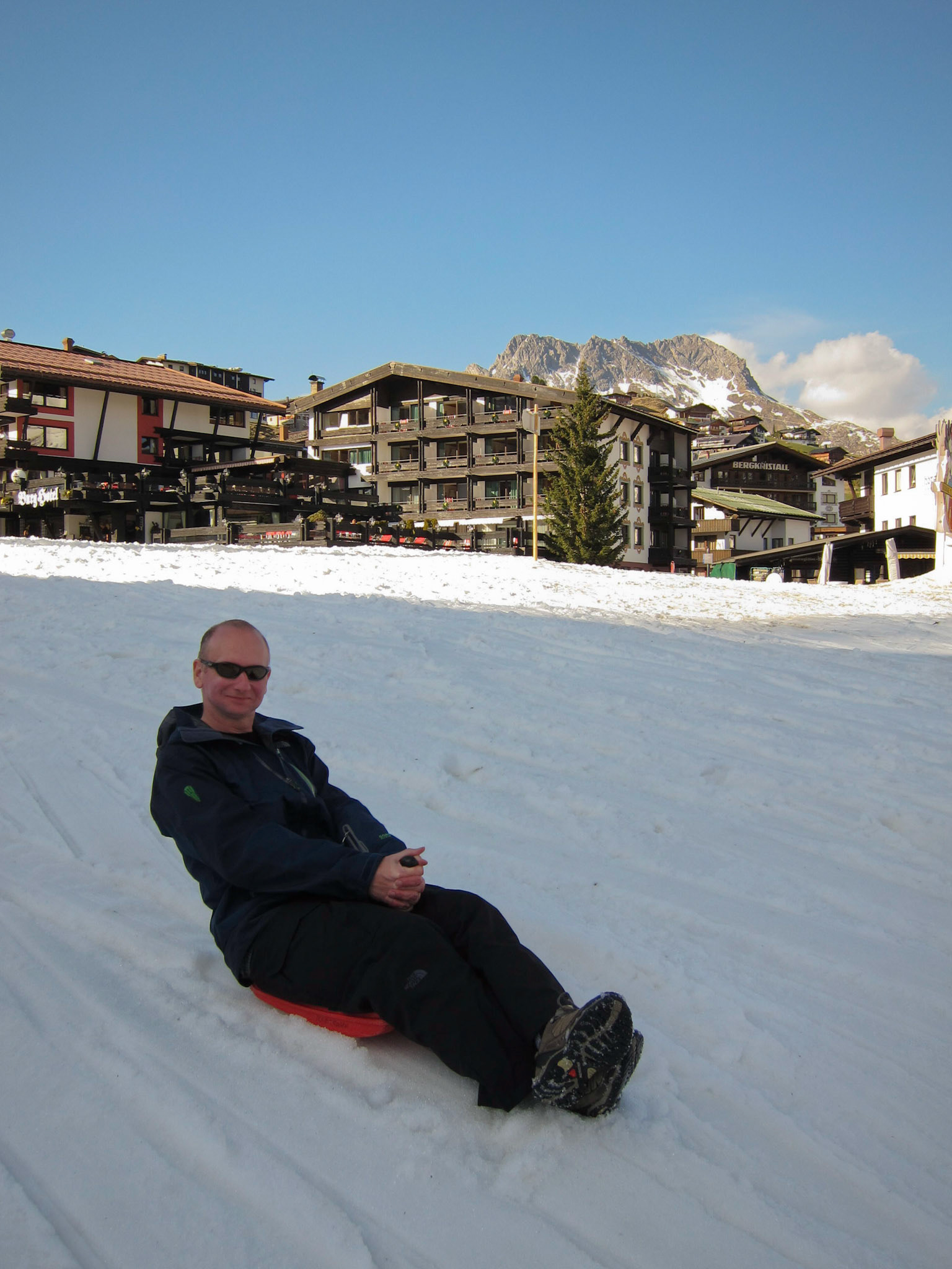 Ready to tackle the toboggan run