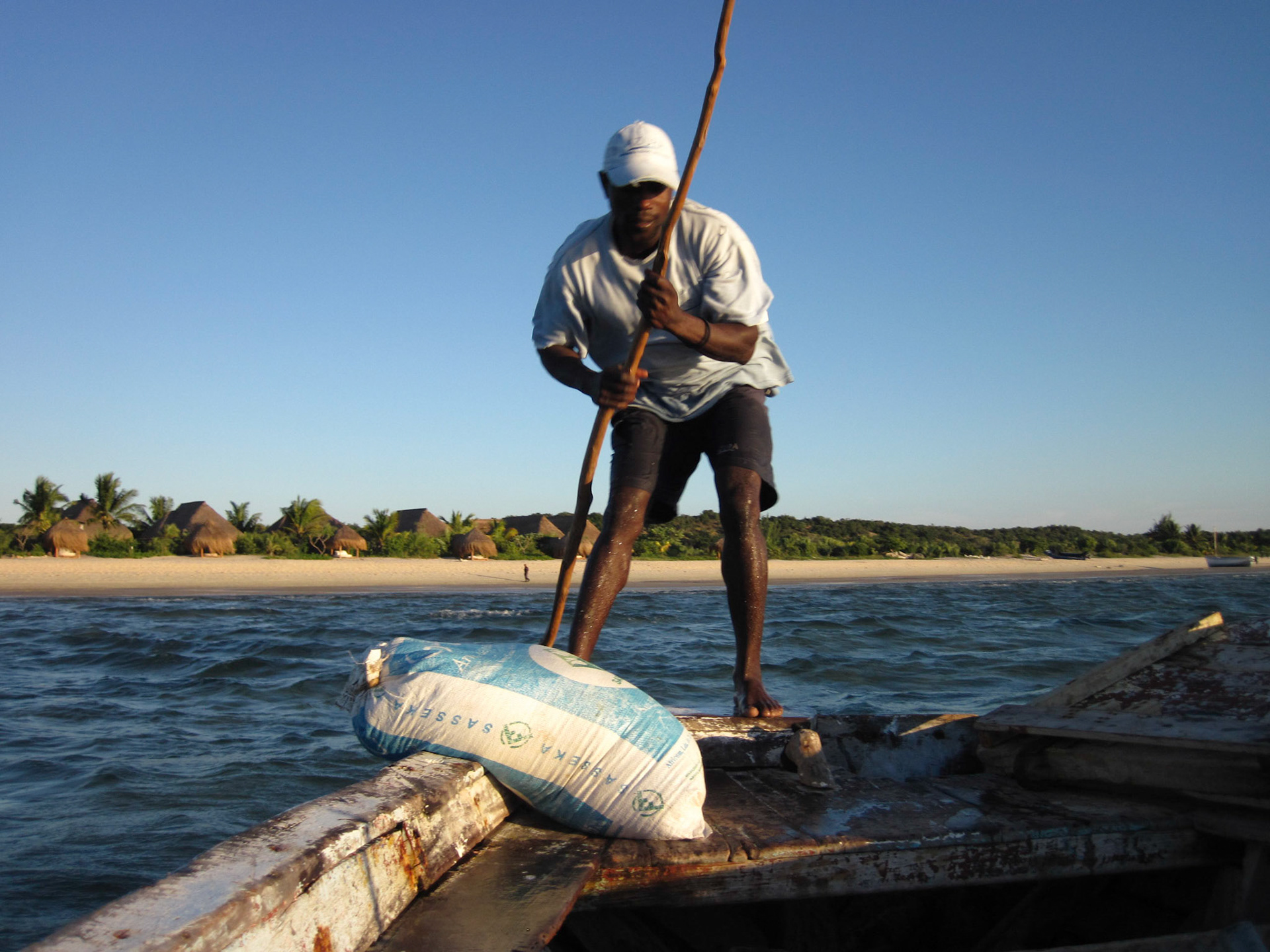 On board the dhow